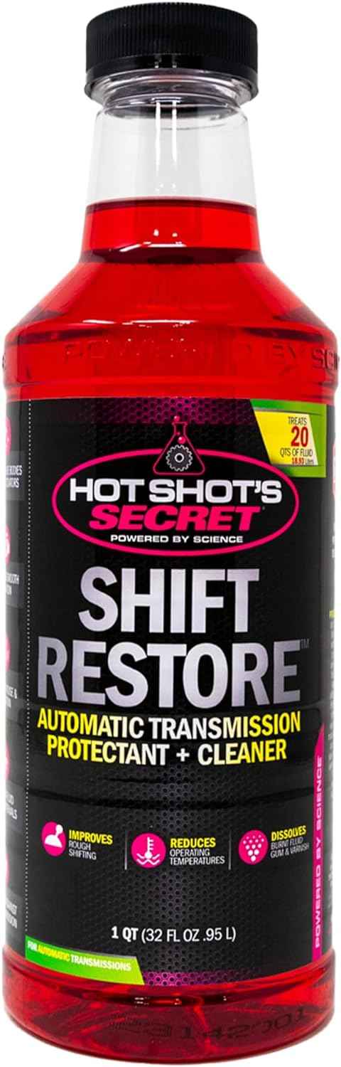 Hot Shot's Secret HSSTSE32Z Shift Restore Automatic Transmission Additive - 32 Fluid Ounce Bottle